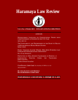 Haramaya Law Review Vol 2 No.1 .pdf